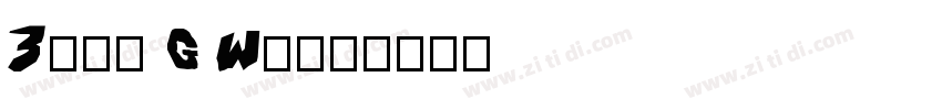 Zero G Wide字体转换